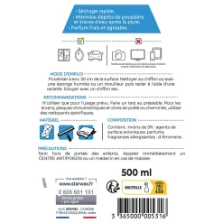 Nettoyant pulvérisateur spécial vitres et miroirs à l'alcool Starwax 0,5L