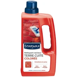 Nettoyant raviveur tomettes et terres cuites Starwax 1L