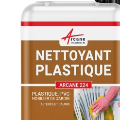 NETTOYANT RÉNOVATEUR PLASTIQUE - 20 L - ARCANE INDUSTRIES