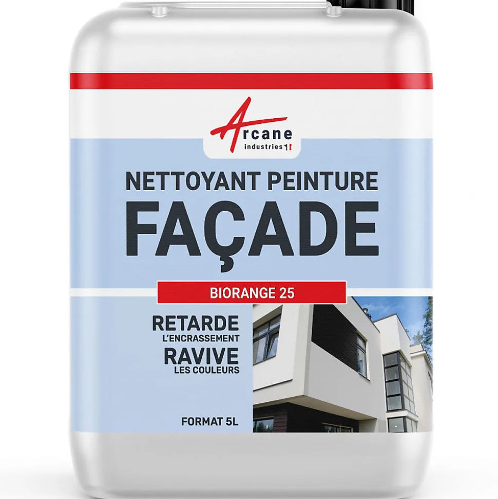 Nettoyant Rénovateur pour façade encrassée - 5 L - ARCANE INDUSTRIES