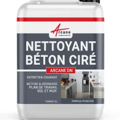 Nettoyant spécial béton ciré - 2 L - ARCANE INDUSTRIES