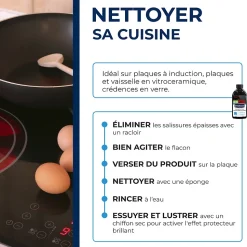 Nettoyant spécial plaques vitrocéramiques Starwax 250ml