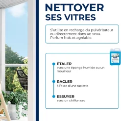 Nettoyant spécial vitres anti-traces à l'alcool Starwax 5L