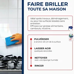 Nettoyant surpuissant multi surfaces Starwax 500 ml