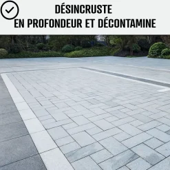 Nettoyant terrasse professionnel rapide pavé autobloquant pierre béton - 200 L - ARCANE INDUSTRIES
