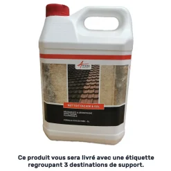 Nettoyant terrasse professionnel rapide pavé autobloquant pierre béton - 5 L - ARCANE INDUSTRIES