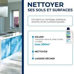 Nettoyant universel ph neutre multi-usages Starwax 1L