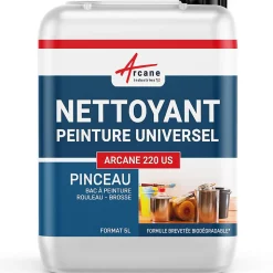 NETTOYANT UNIVERSEL PINCEAUX ET OUTILS - 5 L - ARCANE INDUSTRIES
