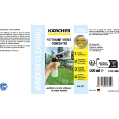 Nettoyant vitre concentré effet déperlant Karcher 500 ml