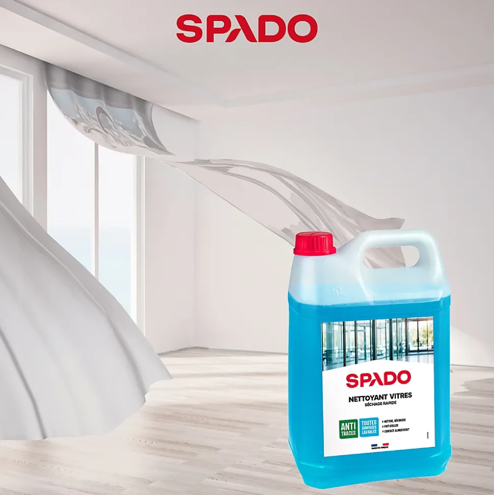 Nettoyant vitres - séchage rapide 5L Sapdo