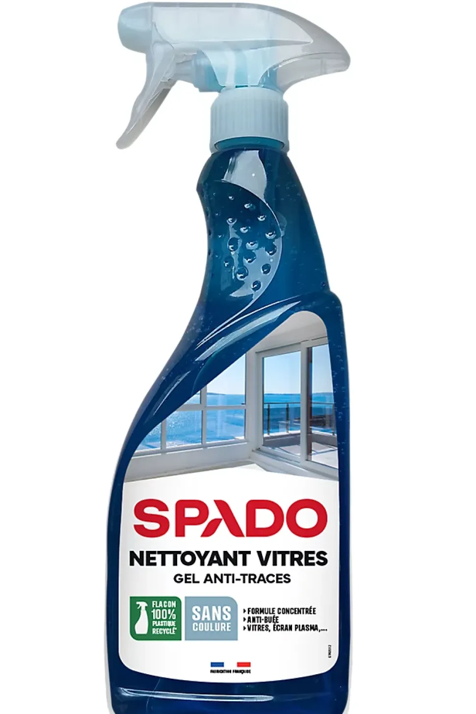 Nettoyant vitres gel anti-traces Spado 750 ml