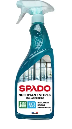 Nettoyant vitres pulvérisateur - séchage rapide 750ml Spado
