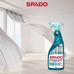 Nettoyant vitres pulvérisateur - séchage rapide 750ml Spado