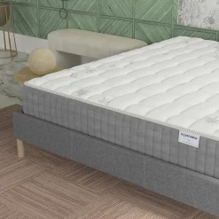 November Sleep Matelas Ressorts Ensachés 140x200 cm GALICE, Accueil Mémoire De Forme, 25 Cm D'épaisseur