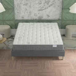 November Sleep Matelas Ressorts Ensachés 140x200 cm GALICE, Accueil Mémoire De Forme, 25 Cm D'épaisseur
