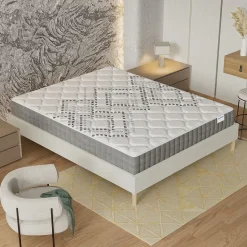 November Sleep Matelas Ressorts Ensachés 120x190 cm ELIHA Epaisseur 20 cm