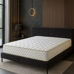 Nuit Calme Matelas 160x200 Densité 35 Kg/m3 - Hauteur 21 CM - Soutien Ferme - (160x200)