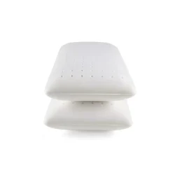 Oreiller - ECCOX - Pack de 2 - 60x40 cm - Mousse à mémoire - Fermeté moyenne - Anti-acariens