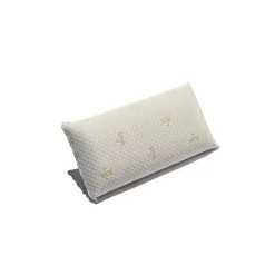 Oreiller - ECCOX - Pack de 2 - Mousse à mémoire de soja - 80 x 40 cm - Ergonomique