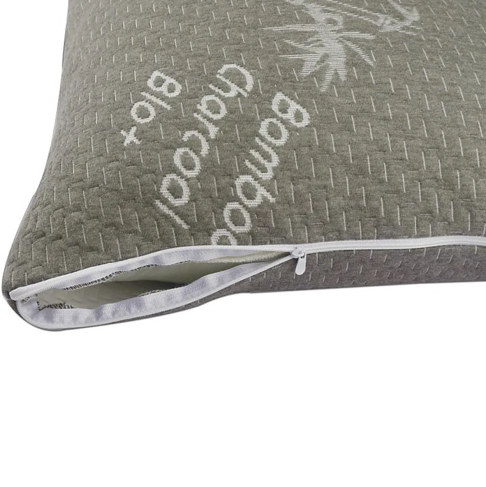 Oreiller au Charbon de Bambou Herzberg HG6050-BC