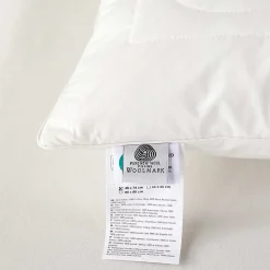 Oreiller carré en laine, 80 x 80 cm - HOMESCAPES