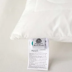 Oreiller carré en laine, 65 x 65 cm - HOMESCAPES