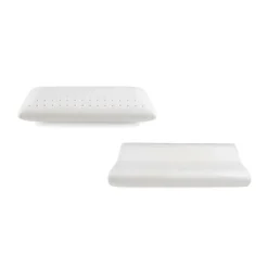 Oreiller Cervical - ECCOX - Pack Oreiller Perforé Visco - Fermeté Moyenne - 40x70cm - Ergonomique