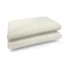 Oreiller Daccardo, coussin "barre de savon" déhoussable en mousse à mémoire de forme 71x41h11 cm, lot de 4