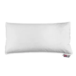 Oreiller en duvet de canard, 40 x 80 cm - HOMESCAPES