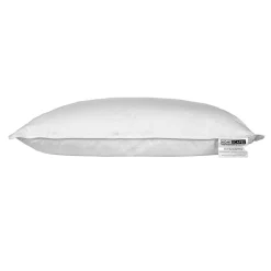 Oreiller en plumes et duvet de canard à double niveau de garnissage, 50 x 75 cm - HOMESCAPES