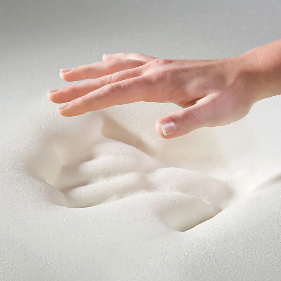 Oreiller Fjord Relaxation Lestra 40x60x12 mémoire de forme blanc