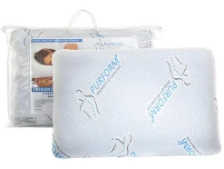 Oreiller mémoire de forme 40 x 60 cm anti acariens PURFORM - SIRONA