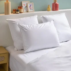 Oreiller Moelleux 50x70cm Gonflant 100% COTON