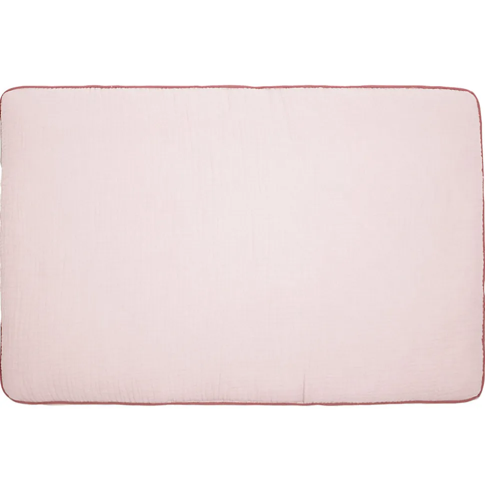 Oreiller plat en gaze de coton Jeanne