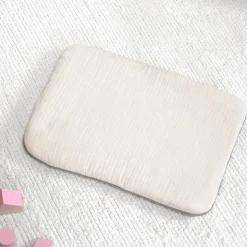 Oreiller plat en gaze de coton Jeanne