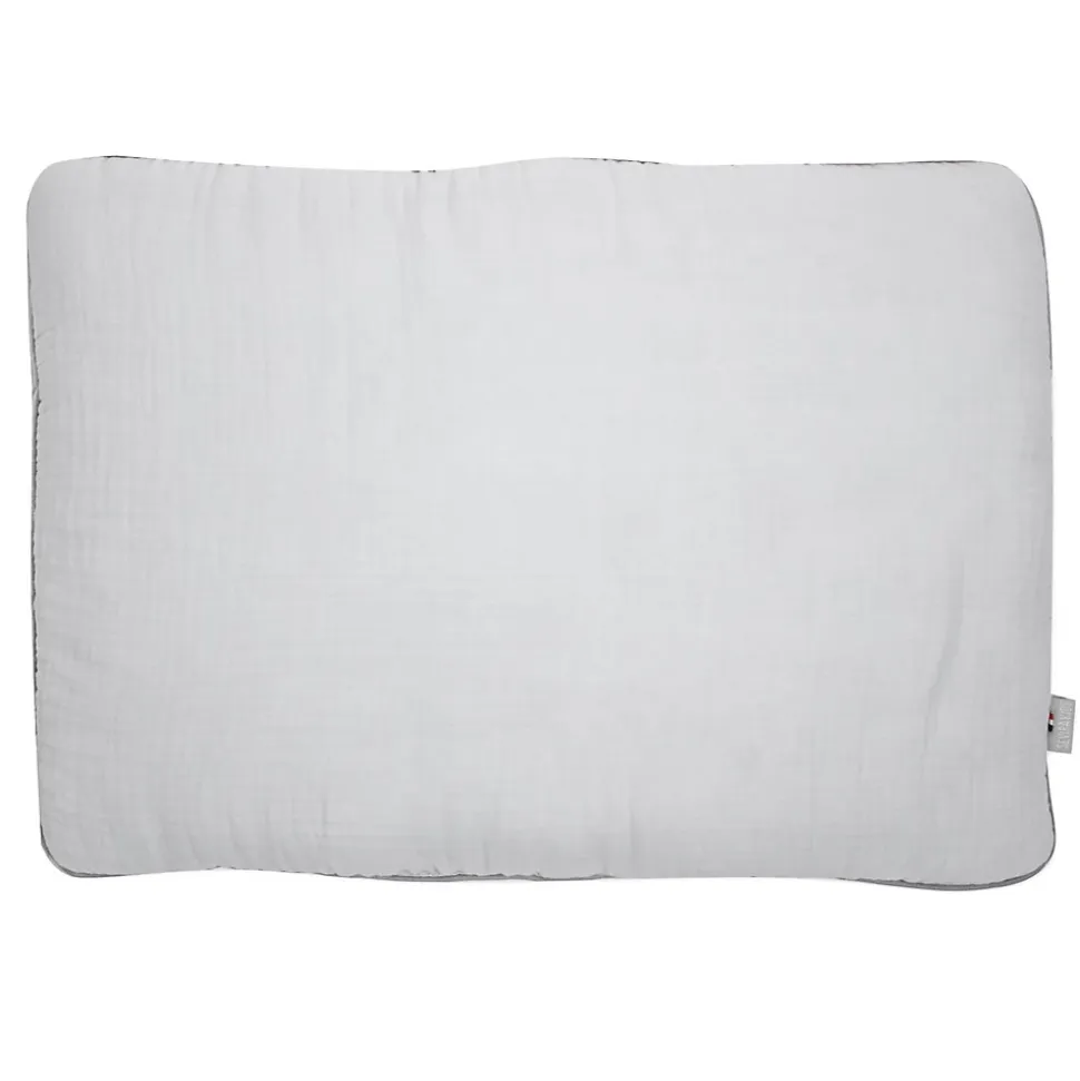 Oreiller plat en gaze de coton Jeanne