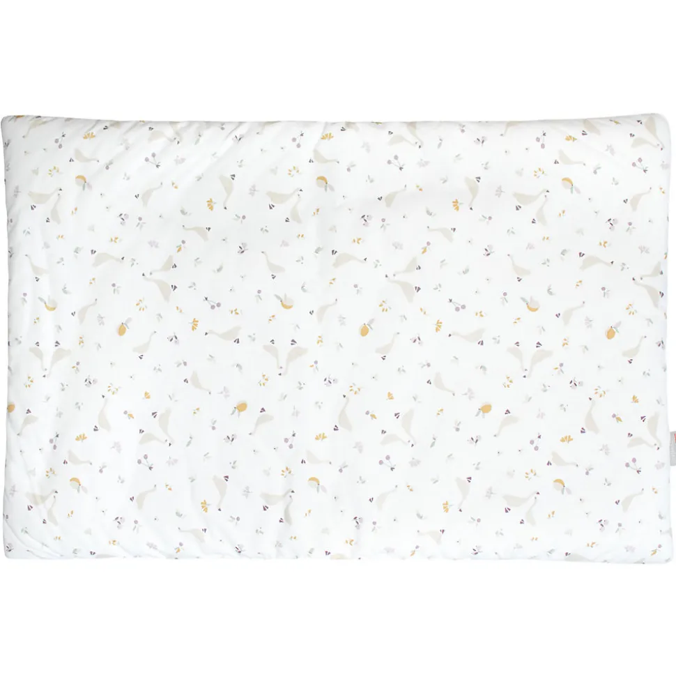 Oreiller plat réversible en coton Sidonia