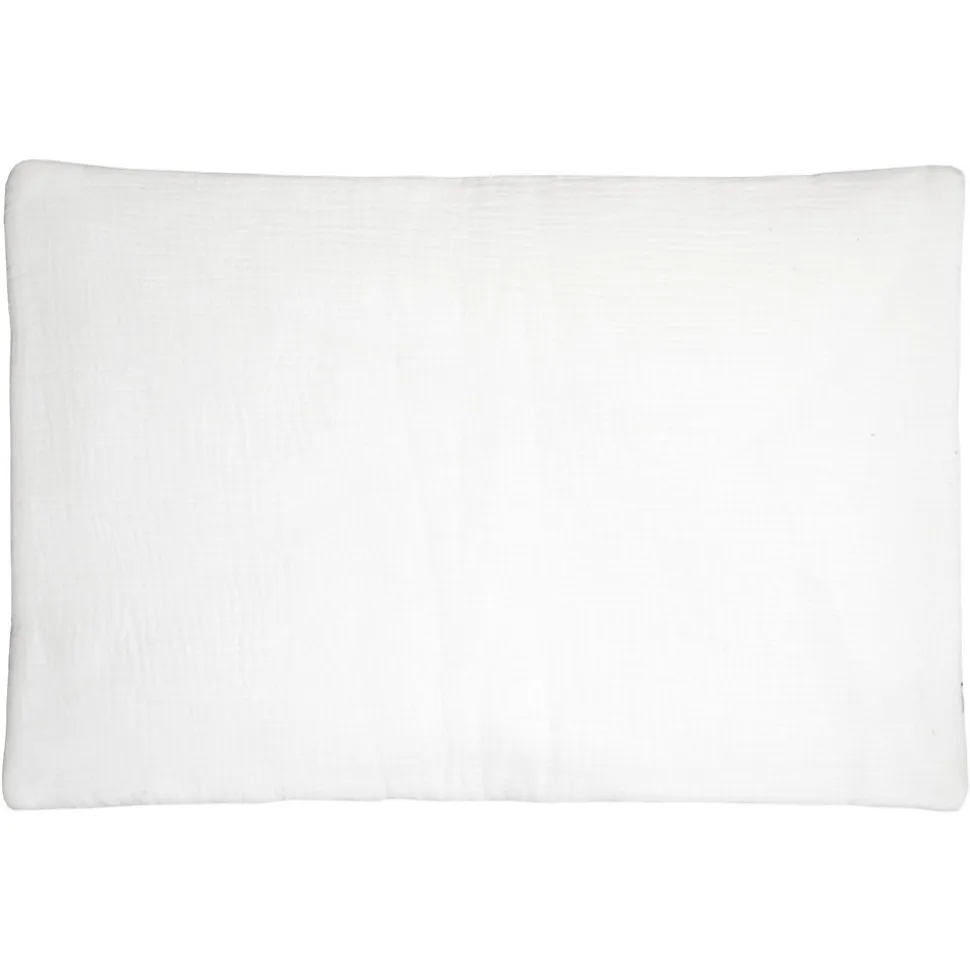 Oreiller plat réversible en coton Sidonia