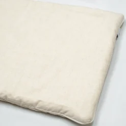 Oreiller plat réversible en lin lavé