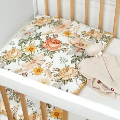 Oreiller plat réversible en coton Néo Vintage