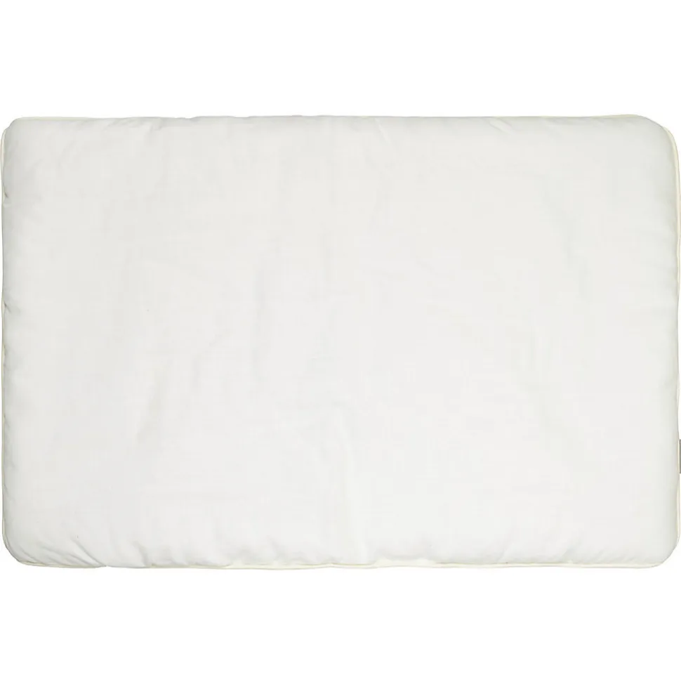 Oreiller plat réversible en lin lavé