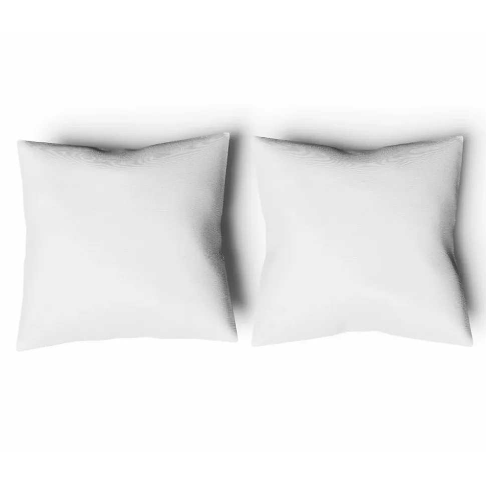 Oreiller rectangulaire ou carré moelleux 100% Polyester Fibres Creuses Coussin Promo Linge 60x60 cm A L'Unité