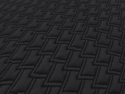 Oreiller respirant à mémoire de forme charbon - Déhoussable - 40 x 60 cm - Noir - BALDIA