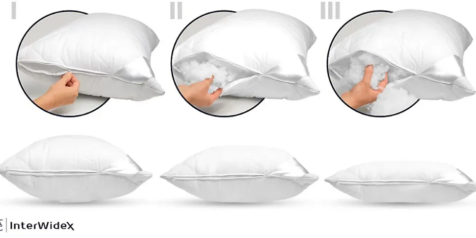 Oreiller 70x80 CLASSIC COMFORT Senna Home Blanc