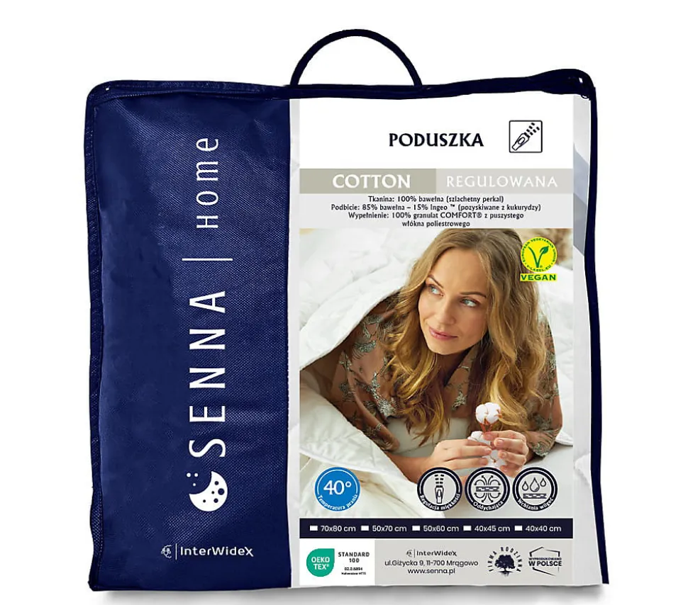 Oreiller 40x40 COTTON 250g Senna Home
