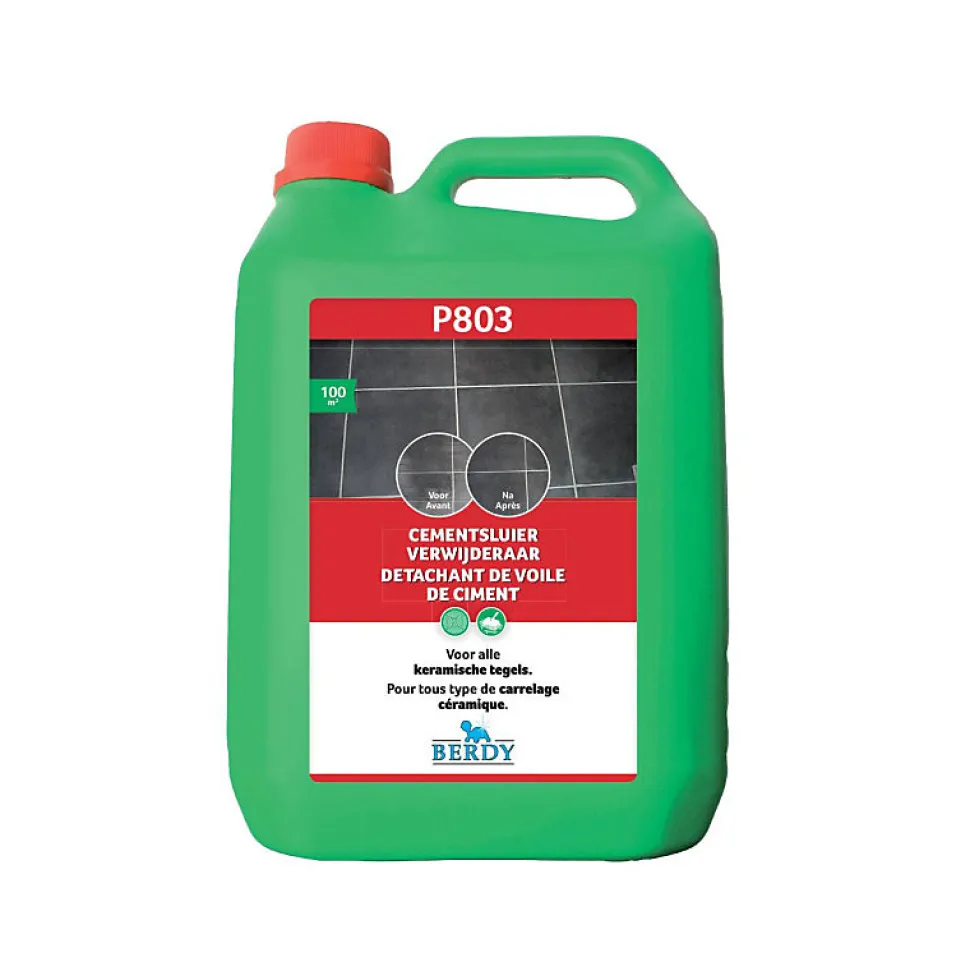 P803 - Détachant voile de ciment - Berdy - 5 L