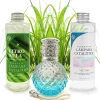 Pack économique Lampe Catalytique Blue Diamonds + Parfum Citronnelle (200 ml) + Nettoyant Neutre (200 ml) + Mèche de Rechange