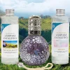 Pack économique Lampe Catalytique Mosaïque de minuit + Provence Breeze (500 ml) + Nettoyant Neutre (200 ml) + Mèche de Rechange