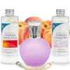 Pack économique Lampe Catalytique Fuchsia Mat + Parfum Peach Velvet (500 ml) + Nettoyant Neutre (200 ml) + Mèche de Rechange
