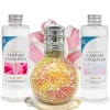 Pack économique Lampe Catalytique Mosaïque Bicolore + Parfum Lollipop (200 ml) + Nettoyant Neutre (200 ml) + Mèche de Rechange
